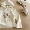 Camiseta de manga larga para niña Ningli, nueva colección de otoño, prenda interior para niños, sudadera con capucha, ropa para niños de primavera y otoño, ropa de bebé de moda