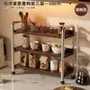 Estante de Almacenamiento de Escritorio para Hogar y Oficina, Librero Simple de Escritorio, Estante de Almacenamiento de Cosméticos para Baño