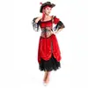 Uniforme Pirata Gótico Cosplay de Halloween para Hombres y Mujeres, Disfraz de Mujer para Fiesta de Máscaras, Atuendo Pirata Caribeño para Adultos