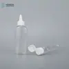 Botella Vacía de Plástico para Mascotas de 130 ml, Portátil para Viaje, para Champú, Gel de Ducha, Loción