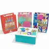 Bolsa de Tote para Fiesta de Cumpleaños en Español con Decoración Colorida Creativa Estampada en Oro, Empaque para Recuerdos de Cumpleaños, Bolsa de Regalo para Fiestas