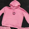 Ebay Comércio Exterior Moda Europeia e Americana Outono e Inverno Moletom com Capuz de Manga Longa Casual Hip-Hop High Street Moletom e Calça de Moletom Personalizados