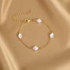 Europa y Estados Unidos comercio exterior pulsera ojo de diablo caliente color amor estilo Ins joyería de mano moda pulsera trébol de cuatro hojas mujer