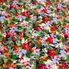 Novo Tecido Estampado 100% Algodão com Estampa Floral Pequena, Algodão 60S para Camisas Femininas, Vestidos, Saias e Roupas Infantis