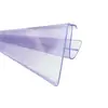 Tira de etiqueta de estante de supermercado tira de etiqueta de precio de PVC perfil extruido de plástico de alta transparencia hecho a medida no estándar desde la fábrica de origen