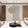 Tela moderna de lujo ligero para pared de fondo de TV, oficina, rejilla de tronco, papel tapiz de barra vertical, sala de estar, papel tapiz de sofá de alta gama