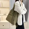 Mochila multifuncional de moda transfronteiriça nova bolsa de ombro feminina cor sólida bolsa de saco com cordão de grande capacidade mochila casual
