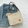 Bolsas de Moda de Este Año para Mujer Verano 2026 Nuevo Estilo Bolso Tote Tejido a Mano de Moda Bolso Cubo para Mujer Gran Capacidad Bolso de Paja