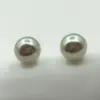 Pendientes de Perla Pequeña Tipo Frijol Simples Japoneses y Coreanos de 8 mm para Mujer Pendientes Pequeños de Perla Joyería Regalos Pequeños Baratos Fabricante Venta al por Mayor
