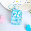 Nuevo Llavero Spinner UV de Capibara Juguete de Dibujos Animados Lindo Llavero Colgante para Bolso Kuromi
