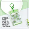 Portatarjetas Transparente Shaker para Hobby Etiqueta de Nombre para Estudiante Tarjeta de Campus Portatarjetas IC En Stock Lanyard para Empleado Funda Protectora para Tarjeta de Identificación de Fábrica