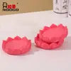 Base de Loto Adorno Pequeño Caja Misteriosa Figura Muñeca Decoración Buena Suerte Loto Escena de Escritorio de Oficina Arreglo