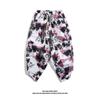 Calças Cropped Coloridas Verão Nova Estampa Boêmia Soltas Marca Tendência Calças de Praia Masculinas Bonitas Calças Culote