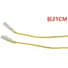 Cabo de Extensão Universal com Terminal Bala para Veículos Elétricos, Motocicletas e Motos, Plugue Macho e Fêmea com Fio, Conector Elétrico