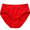 Ropa interior de algodón triangular para mujer Año Nuevo Rojo Ropa interior triangular de cintura media para hombre Año de la Vida Fu Ben Boda Pantalones cortos rojos Venta al por mayor