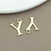 1 Pieza de Colgante de Letra Color Plateado Duradero Estilo Coreano Accesorios de Joyería DIY Colgante de Aleación Pendientes Collar Paquete de Materiales Hechos a Mano