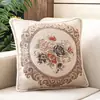 Funda de Almohada Jacquard Tradicional Elegante de Alta Precisión China Francesa Americana Transfronteriza Núcleo de Almohada Cojín Comercio Exterior Al por Mayor