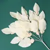 Folhas Artificiais para Decorações de Casamento, Plantas Verdes, Arranjos Florais, Folhas de Clematis, Folhas de Bluebird, Decoração de Casa, Decoração Externa, Atacado do Fabricante