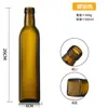 Garrafa de Azeite Transfronteiriça Pote de Óleo de Vidro Sem Óleo Pendurado na Cozinha Garrafa de Molho de Soja Pote de Vinagre Quadrado de Vidro de Grau Alimentício Pote de Óleo
