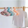 Cabides Infantis São Multifuncionais, Antiderrapantes, Sem Marcas, Espessados, Cabides para Roupas de Bebê, Varal de Plástico para Armazenamento