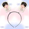 Faixa de cabelo de mola estéreo Cheng Yi's Headband Hairpin Concert Surround Assistência