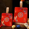 2024 Caja de Dulces para Boda Nueva Bolsa de Dulces Caja de Dulces Premium para Boda Caja de Regalo de Mano Bronceada para Boda