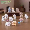 Muñeco de Perrito Golden Retriever Flocado Lindo, Llavero de Decoración DIY Lindo, Accesorios para Colgar en Bolsas, Mini Adornos Pequeños