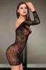 Falda Corta Sexy Italiana Nueva Más Vendida, Falda Bodycon, Ropa de Malla, Atuendo Sexy Tentación Hueco, Ropa de Malla Jacquard