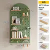Estante de Pared de Tablero Perforado de Madera Maciza para Almacenamiento Pasillo Color Nogal Forma Decoración de Pared Exhibición de Almacenamiento