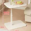 Mesa de cabeceira, mesa de cabeceira de quarto, mesa lateral de sofá, mesa lateral de altura ajustável para uso doméstico, mesinha de centro para sala de estar, mesa pequena