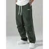 Comércio Exterior Transfronteiriço Primavera e Outono Novos Calças Casuais Esportivas Retrô Masculinas Venda Quente Soltas de Perna Reta Longas para Exterior Atacado