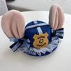 Vestido de Primavera y Otoño para Niñas Estilo Occidental Otoño Judy Conejo Oficial de Policía Ropa para Niños Falda Otoño Estilo Universitario para Niñas