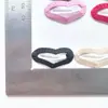 Clip de Pinza para el Cabello de Bebé de Tela de Seda Imitación con Forma de Corazón de Melocotón de 3 cm Accesorios para Ropa Infantil Tocados Pinza para el Cabello de Mascota Anti-Rayaduras