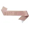 Estilo Ins Coreano Nuevo Colorido Etiqueta de Cumpleaños con Correas para Hombro para Fiesta de Niñas Fiesta Cinturón de Borlas Estrella Puntos