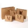 Bolsa de Couro Feminina Loja de Roupas Femininas Chá Grande Bolsa para Embalagem de Presente Bolsa de Papel Bolsa de Presente