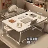 Mesa de cama pequeña, escritorio para estudiantes, mesa de estudio, mesa plegable, mesa Kang, mesa para computadora portátil, mesa para dormitorio, ventana salediza