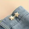 Hebilla de Cintura Nudo Chino Botón Desmontable sin Costura para Pantalones y Faldas de Niñas Herramienta de Ajuste de Talla de Cintura