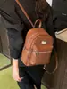 Mochila de Luxo Feminina 2026 Outono e Inverno Nova Moda Xadrez Grande Capacidade Bolsa Escolar Mochila Casual para Viagem