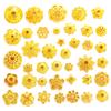 Accesorios de joyería de aleación DIY pétalos huecos soporte de flores cuentas espaciadoras para pulsera cuentas de posicionamiento material de capullo de flor V149