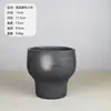 Maceta de barro rojo, cerámica rústica y fresca, maceta estilo coreano, maceta en relieve, transpirable, resistente a altas temperaturas, engrosada, adecuada para jardinería de suculentas