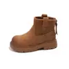 Botines tipo Martin para niña, botines cortos, nuevo estilo otoño e invierno 2026, botas infantiles, elegantes botines de cuero de suela blanda para otoño para niñas mayores