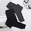 Nuevos pantalones vaqueros de talle alto y corte cropped para mujer para otoño e invierno, con un diseño asimétrico, corte ajustado y silueta de pierna de lápiz, que ofrecen un efecto adelgazante y elasticidad.