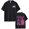 Camiseta Gráfica de Viagem Mp3 Emilia Mernes Moda Masculina Camiseta Estética Unissex Casual Retrô