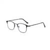 Gafas retro anti-radiación azul para computadora con gafas de cerca para mujer con gafas planas de estilo coreano para hombre