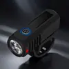 Luz de bicicleta, luz para ciclismo nocturno de carretera, luz delantera, luz de iluminación nocturna para niños, linterna brillante recargable para bicicleta de montaña