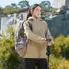 Chaqueta Softshell Ligera Suave para Exteriores de Montañismo y Senderismo para Hombre - Top