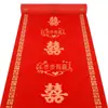 Alfombra Roja de Boda Boda de un Solo Uso Escena de Boda Diseño Personajes Felices Escaleras Rojas Grandes Engrosadas Sala de Estar