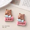 Acessórios de Resina DIY Desenho Animado Joias Fé Couro Pequeno Cola Creme Grampo de Cabelo Capa de Celular Fivela de Sapato Chaveiro Pingente Acessórios