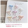 Hielo Esculpido Suave Transparente Lazo Joyería para Uñas Hielo Esculpido Suave Transparente Lazo Cinta Joyería de Resina Decoración para Uñas