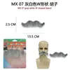 Accesorios de Disfraz para Fiesta de Graduación, Barba en Forma de Ocho, Barba de Mentón, Moldeador de Barba, Barba Falsa